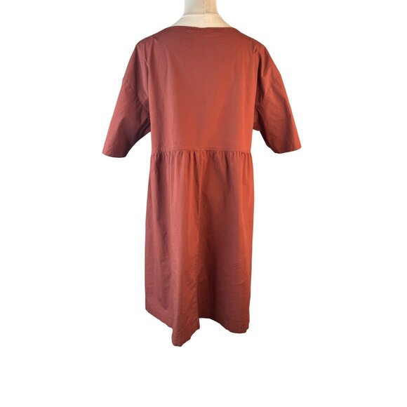 Zara Rust Mini Dress - Picture 10 of 12